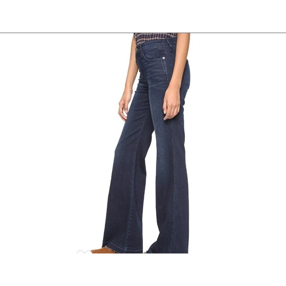 Current Elliot The Girl Crush Wide Leg Flare Jeans Size 31 - Picture 2 of 9